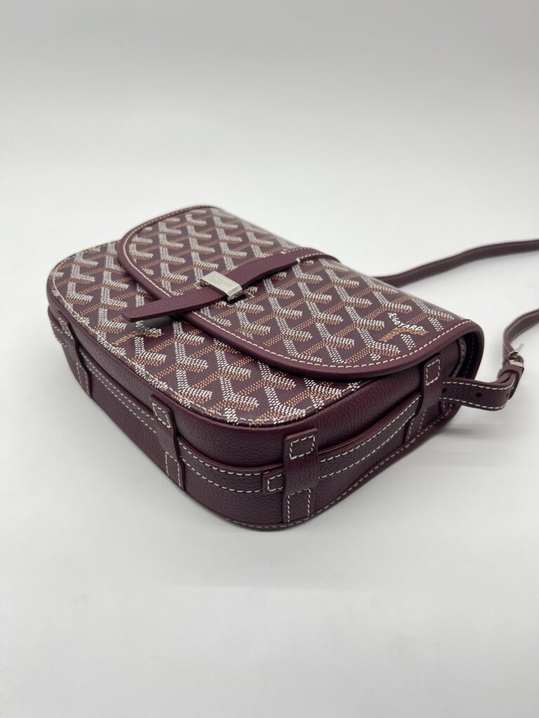 Goyard Belvedere PM Goyardine Maroon SHW