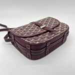 Goyard Belvedere PM Goyardine Maroon SHW