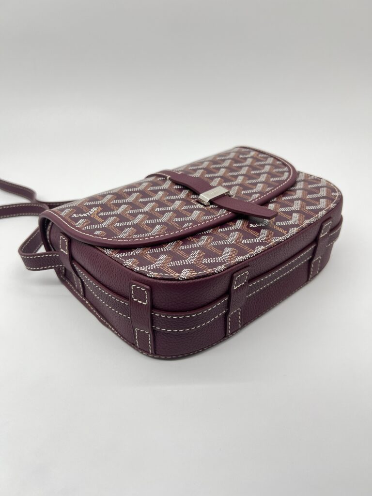 Goyard Belvedere PM Goyardine Maroon SHW