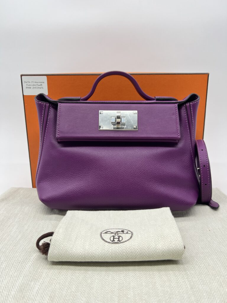 Hermes 24/24 - 21 Veau Swift Anemone GHW