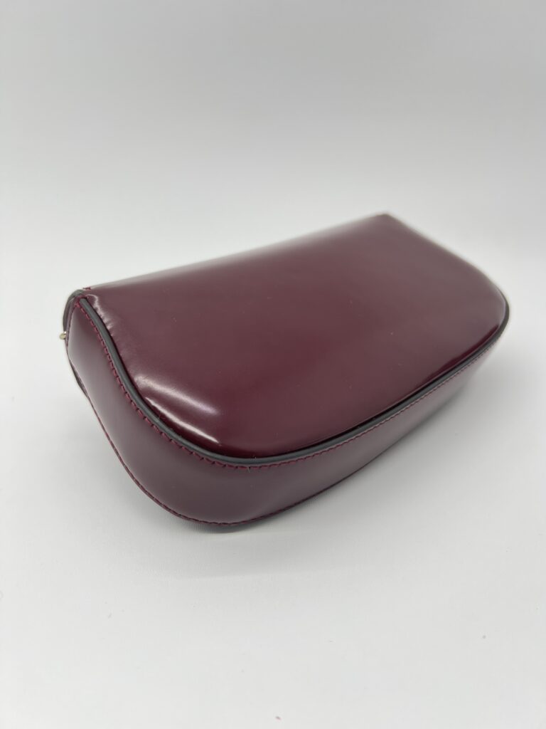 Gucci Mini Bamboo Dark Red Maroon