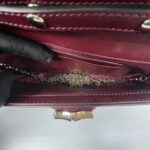 Gucci Mini Bamboo Dark Red Maroon