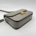 Celine Classique Triomphe Shiny Calfskin Grey GHW