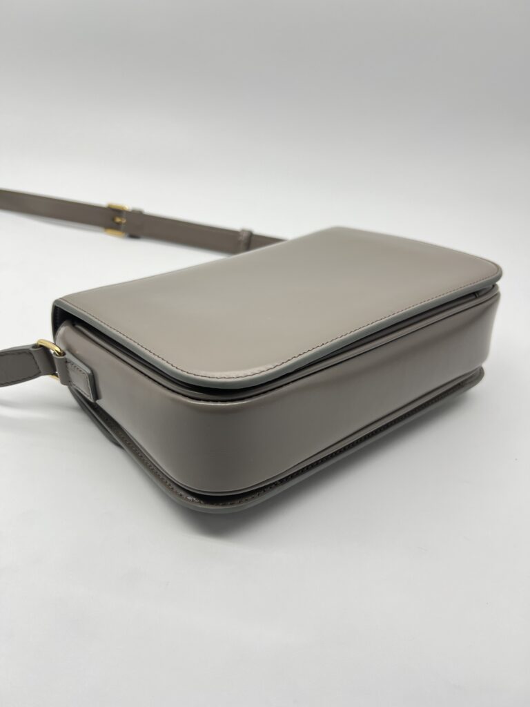 Celine Classique Triomphe Shiny Calfskin Grey GHW