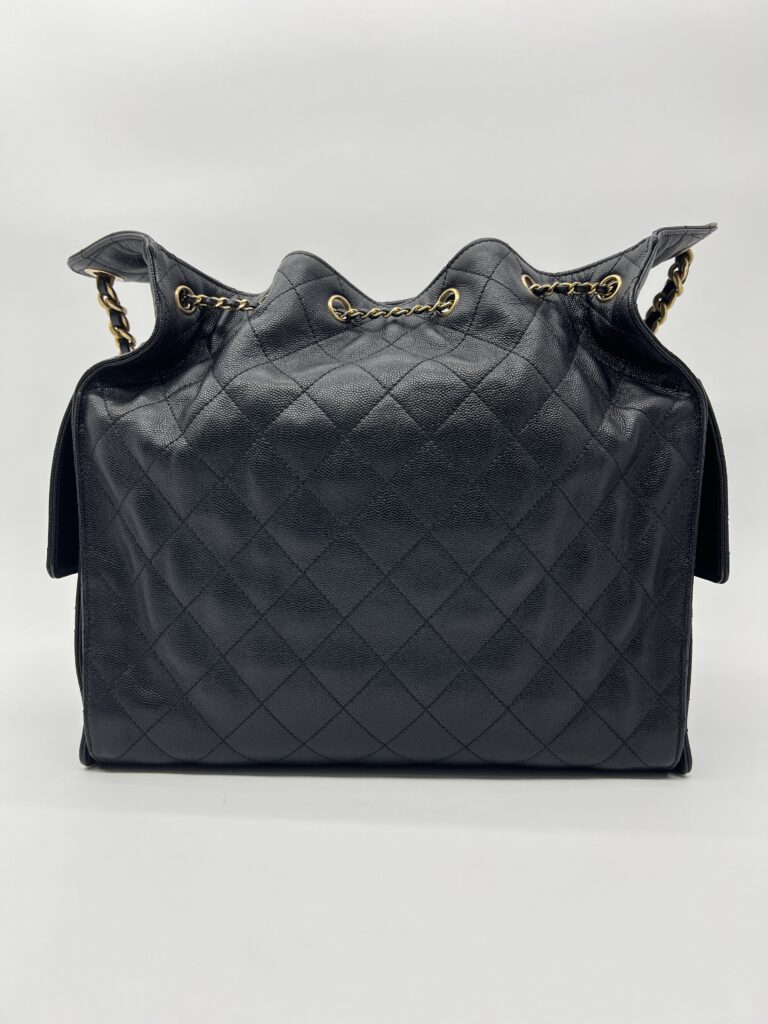 Chanel C25 Medium Caviar Black GHW