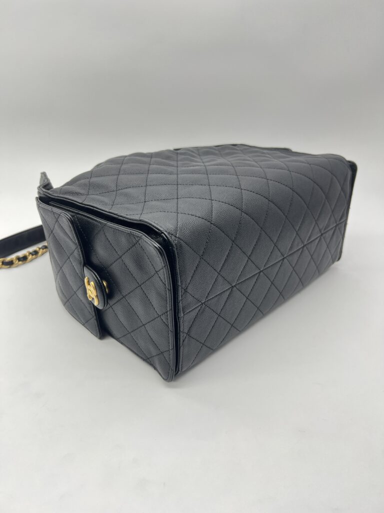 Chanel C25 Medium Caviar Black GHW