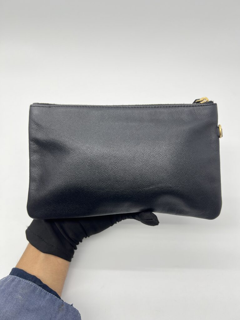 Chanel C25 Medium Caviar Black GHW