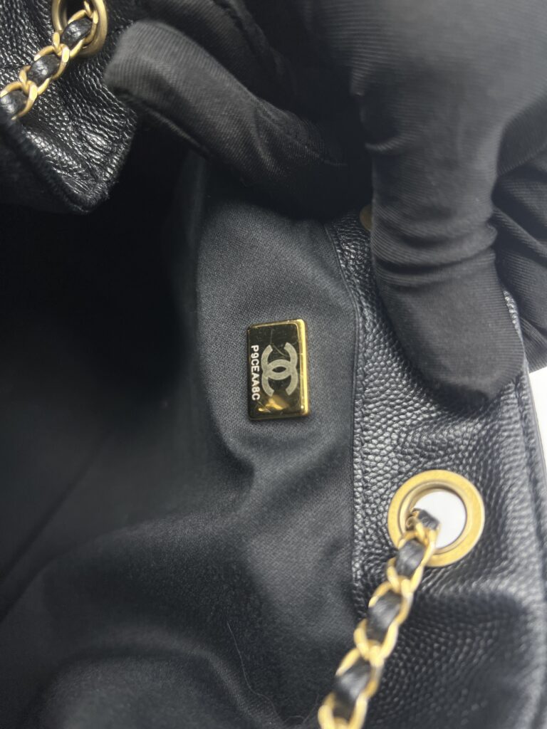 Chanel C25 Medium Caviar Black GHW