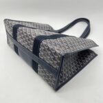 Goyard Villette Tote Bulldog Goyardine Bleu Marine
