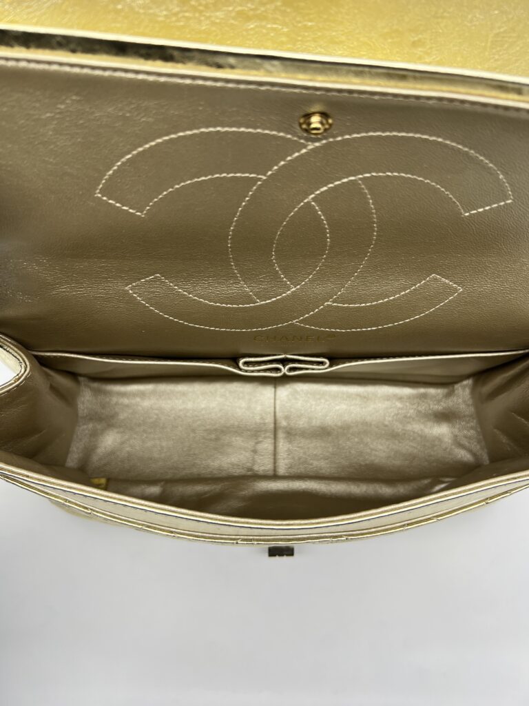 Chanel 2.25 Reissue Flap 22 Metalic Gold LGHW