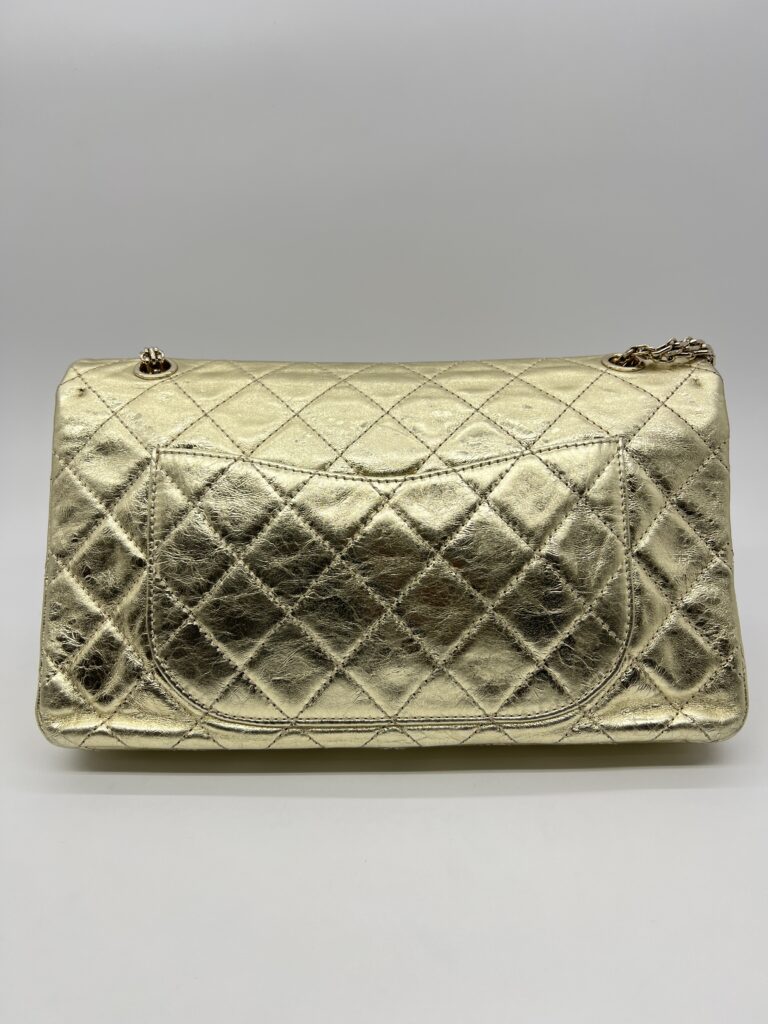 Chanel 2.25 Reissue Flap 22 Metalic Gold LGHW