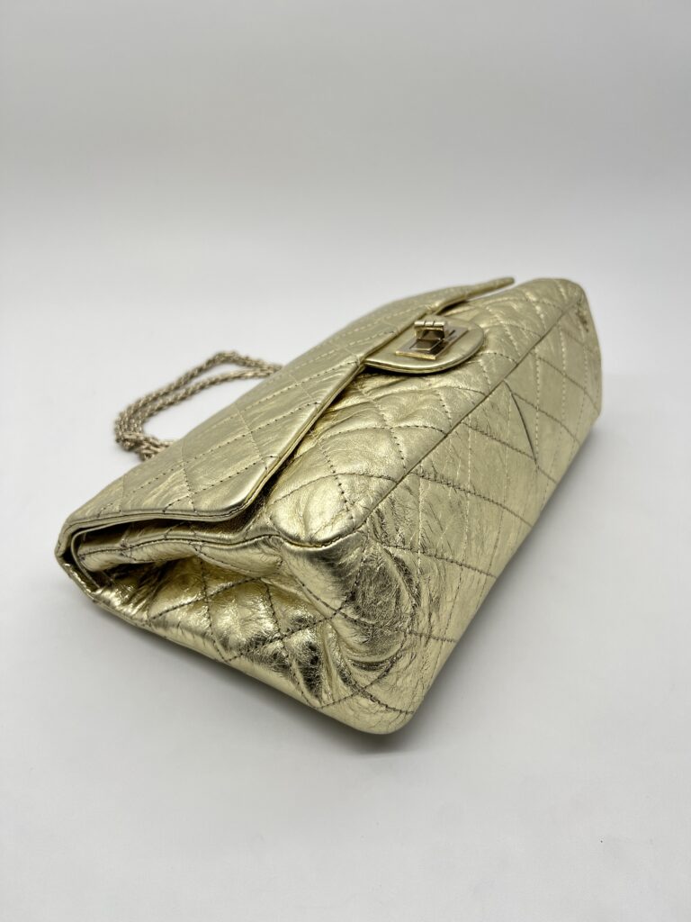 Chanel 2.25 Reissue Flap 22 Metalic Gold LGHW
