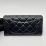 Chanel Classic Long Wallet Lambskin Black GHW