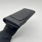 Chanel Classic Long Wallet Lambskin Black GHW