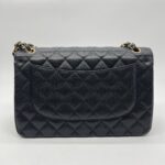 Chanel Classic Jumbo D Flap Caviar Black GHW