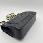 Chanel Classic Jumbo D Flap Caviar Black GHW