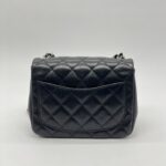 Chanel Mini Classic Flap Lambskin Black SHW