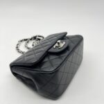 Chanel Mini Classic Flap Lambskin Black SHW