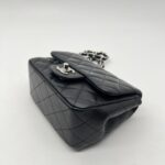 Chanel Mini Classic Flap Lambskin Black SHW