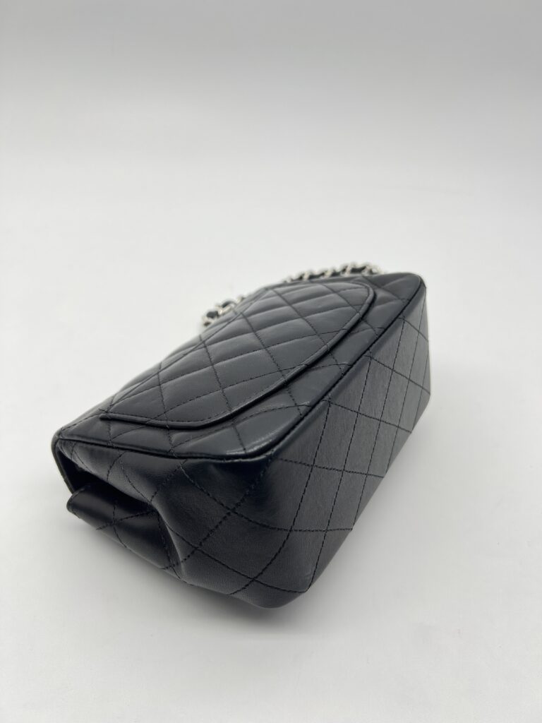 Chanel Mini Classic Flap Lambskin Black SHW