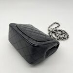 Chanel Mini Classic Flap Lambskin Black SHW