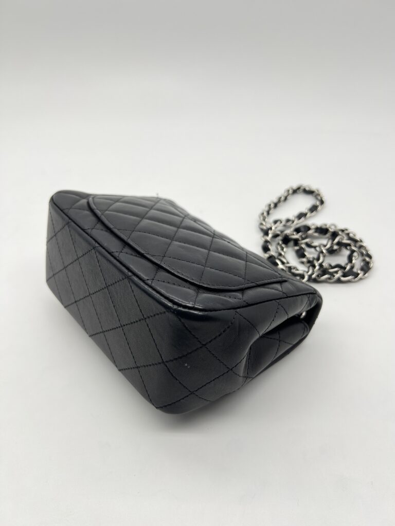 Chanel Mini Classic Flap Lambskin Black SHW