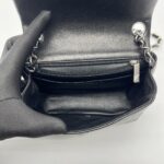 Chanel Mini Classic Flap Lambskin Black SHW