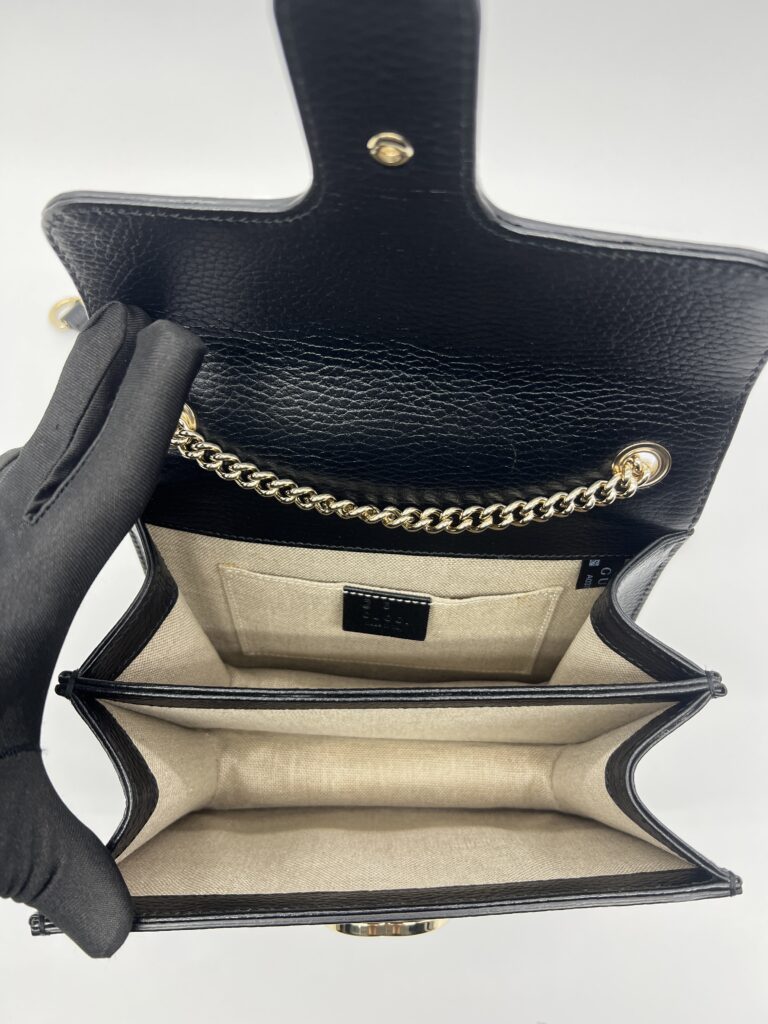 Gucci GG Interlocking Black GHW
