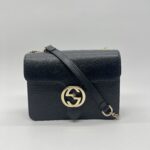 Gucci GG Interlocking Black GHW