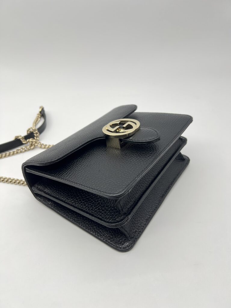 Gucci GG Interlocking Black GHW