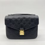 Louis Vuitton Metis MM Monogram Empreinte Noir GHW