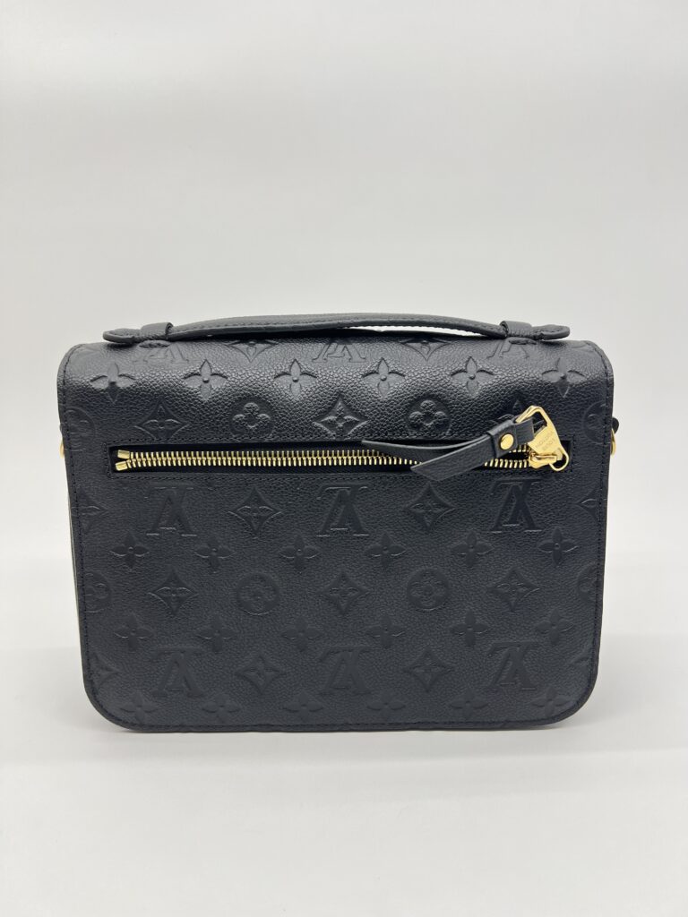 Louis Vuitton Metis MM Monogram Empreinte Noir GHW