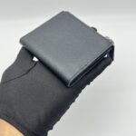 Prada Small Bifold Wallet Saffiano Nero SHW