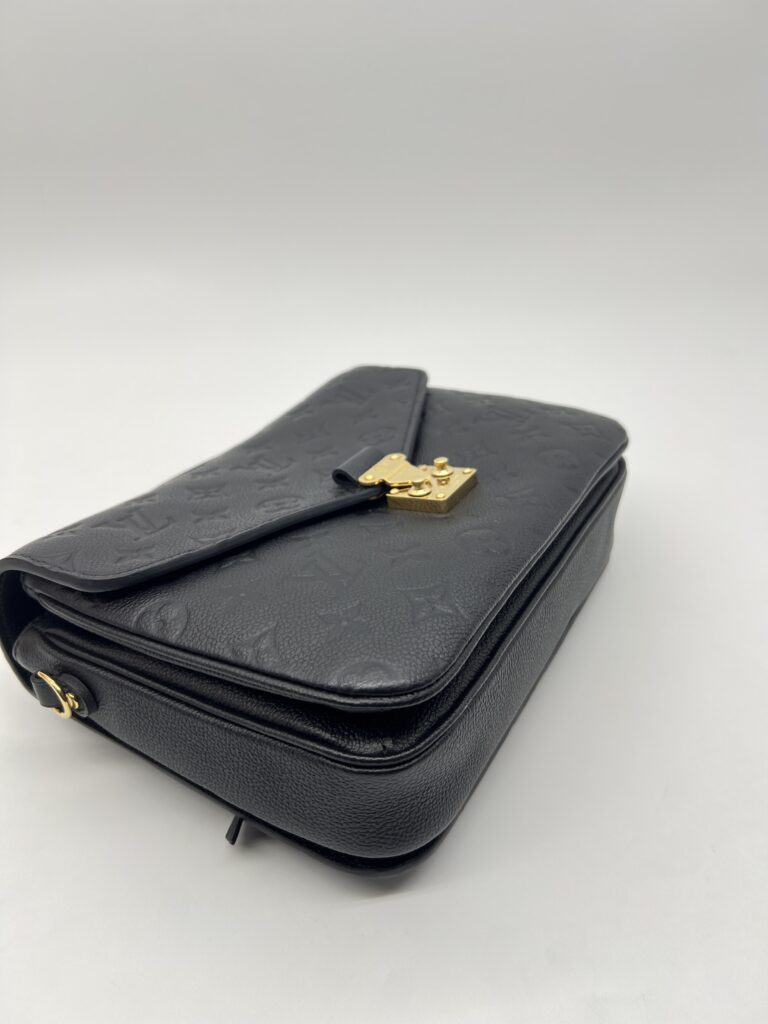 Louis Vuitton Metis MM Monogram Empreinte Noir GHW