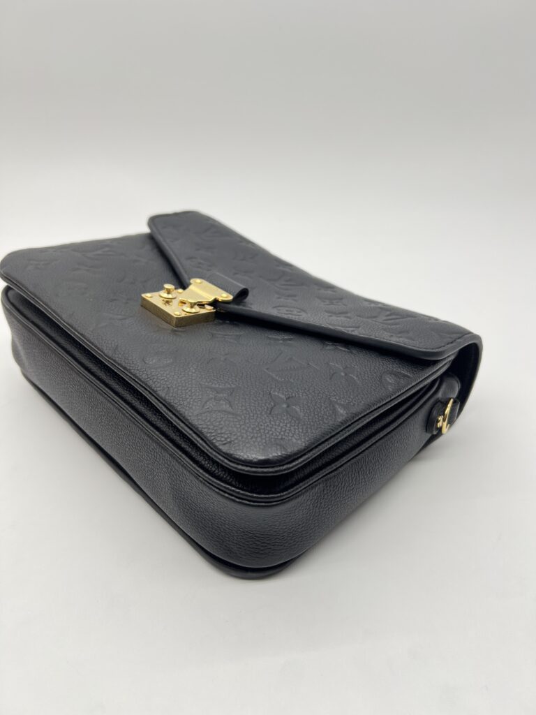 Louis Vuitton Metis MM Monogram Empreinte Noir GHW