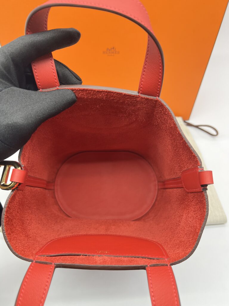 Hermes In The Loop 18 Clemence Rouge De Coeur GHW