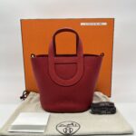 Hermes In The Loop 18 Clemence Rouge De Coeur GHW