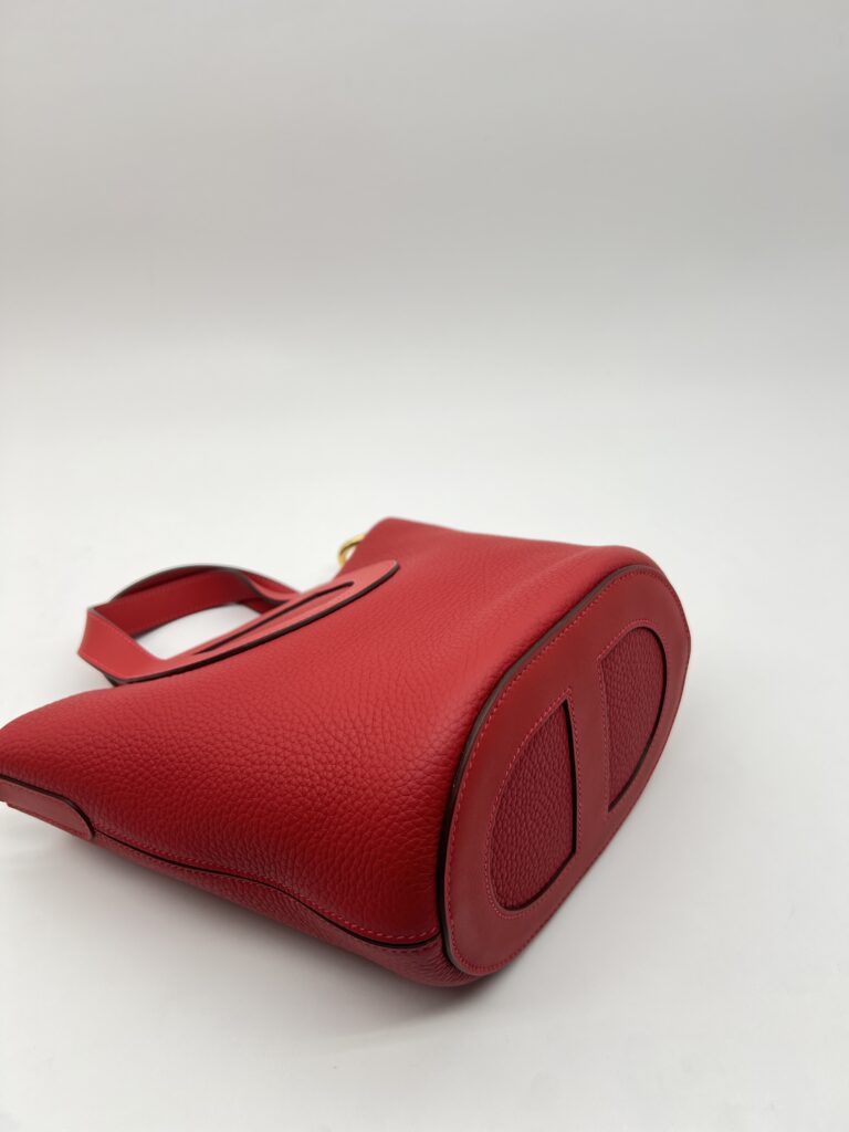 Hermes In The Loop 18 Clemence Rouge De Coeur GHW