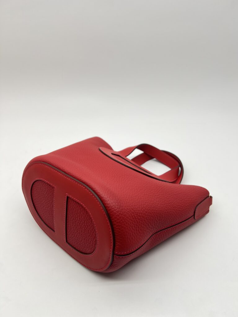 Hermes In The Loop 18 Clemence Rouge De Coeur GHW