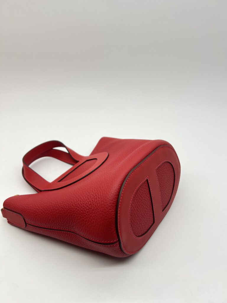 Hermes In The Loop 18 Clemence Rouge De Coeur GHW
