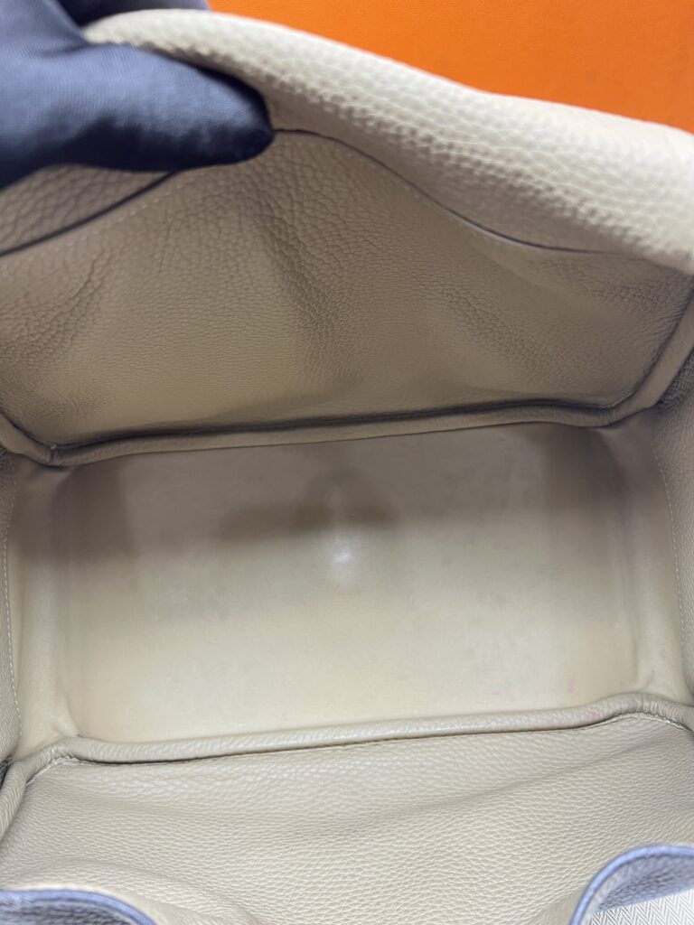Hermes Lindy 30 Clemence Trench GHW