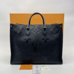 Louis Vuitton On The Go GM Monogram Empreiente Giant Noir GHW