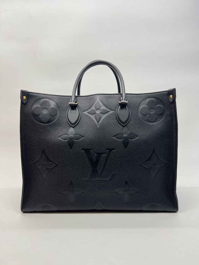 Louis Vuitton On The Go GM Monogram Empreiente Giant Noir GHW