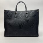 Louis Vuitton On The Go GM Monogram Empreiente Giant Noir GHW