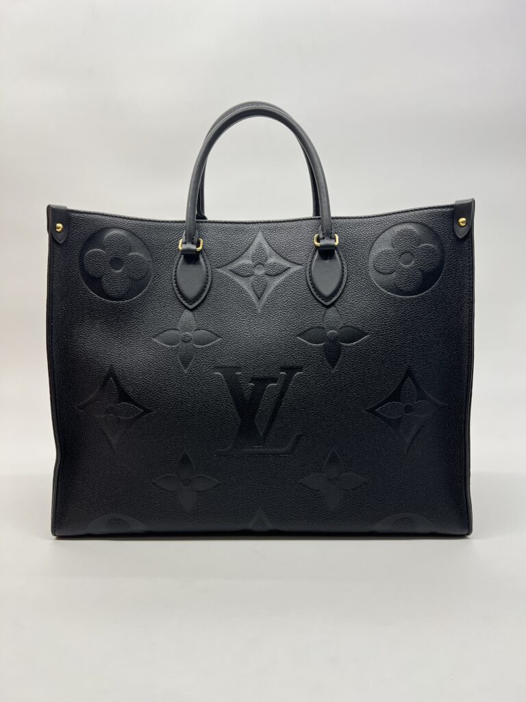 Louis Vuitton On The Go GM Monogram Empreiente Giant Noir GHW