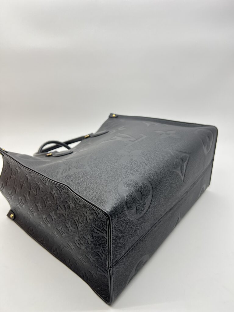 Louis Vuitton On The Go GM Monogram Empreiente Giant Noir GHW