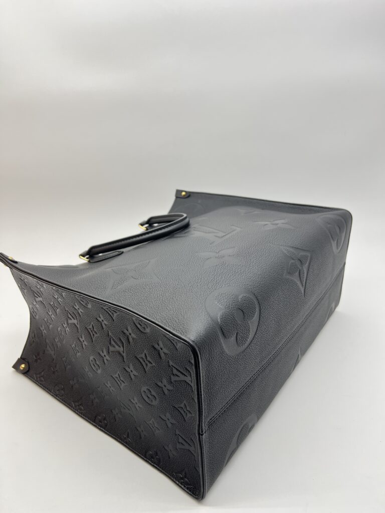 Louis Vuitton On The Go GM Monogram Empreiente Giant Noir GHW