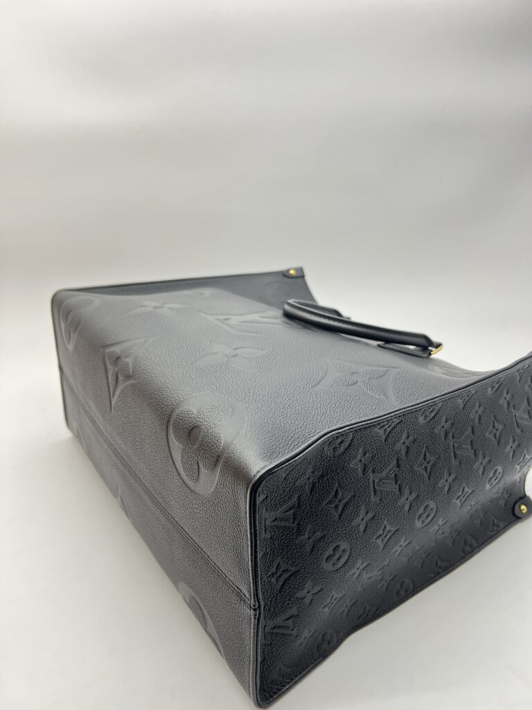 Louis Vuitton On The Go GM Monogram Empreiente Giant Noir GHW