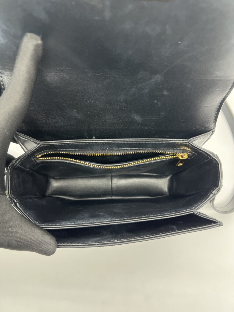 Celine Teen Triomphe Bag Black GHW