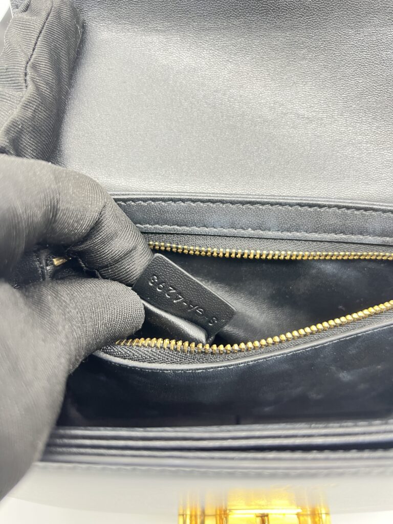 Celine Teen Triomphe Bag Black GHW